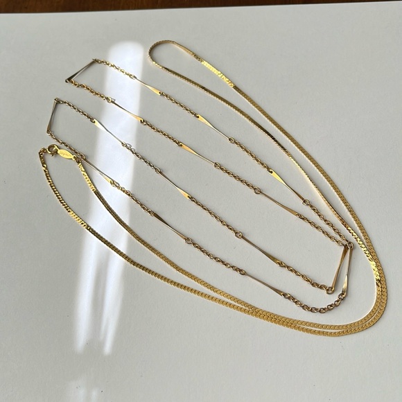 Napier Jewelry - Napier 30” necklace pair vintage